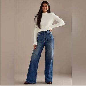 EUC PISTOLA DENIM Cider Lana High Rise Wide Leg TUCKERNUCK & ANTHROPOLOGIE